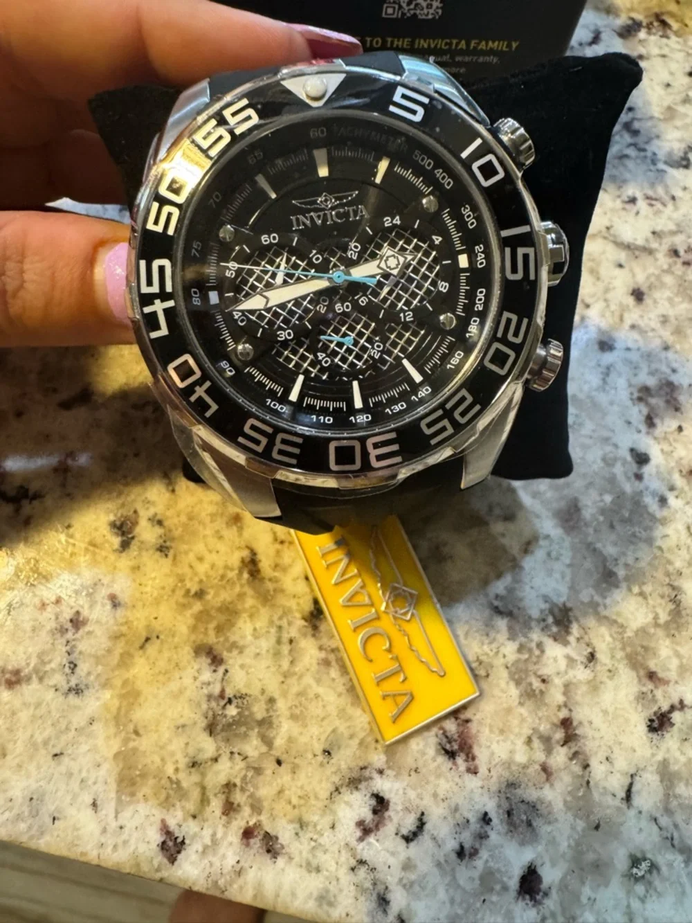 Invicta Speedway SCUBA Typhoon Men's Watch - 50mm, Black (26314)